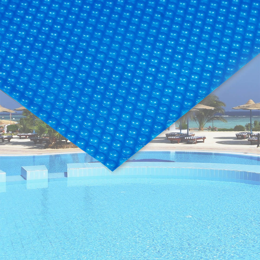 Zwembad afdekzeil "Solar" Extra | 5 x 8 meter | Blauw HandelsOnderneming Michielsen