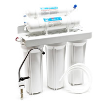 Waterfilter | 5-traps | Incl. kraan en filtercartridges