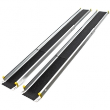 Oprijplaat uitschuifbaar | 120-210 cm | 270 kg | Set van 2