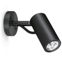 Wandlamp Lombardo | AGO Wall Power | Zwart