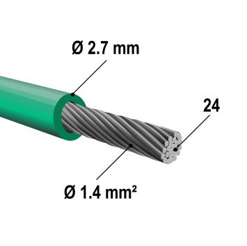 Begrenzingsdraad | CCA-draad | 150 meter